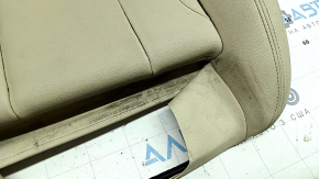 Driver's seat cushion upholstery for BMW 3 G20 19-22, Canberra Beige leather, heated, dry-cleanable