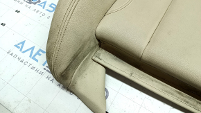 Driver's seat cushion upholstery for BMW 3 G20 19-22, Canberra Beige leather, heated, dry-cleanable