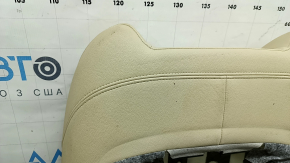 BMW 3 G20 19-22 passenger seat back upholstery, Canberra Beige leather, heated, dry cleanable