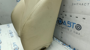 BMW 3 G20 19-22 passenger seat back upholstery, Canberra Beige leather, heated, dry cleanable