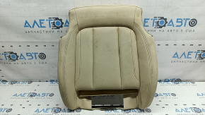 BMW 3 G20 19-22 passenger seat cushion upholstery, Canberra Beige leather, heated, dry cleanable