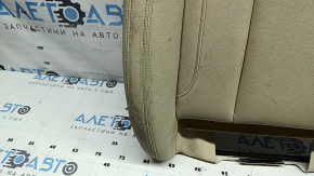 BMW 3 G20 19-22 passenger seat cushion upholstery, Canberra Beige leather, heated, dry cleanable