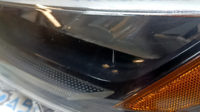 Front left headlight Nissan Kicks 21-24 SR, LED, sand, scratches