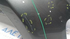 Front right wing Mercedes C-class W205 15-21 aluminum, graphite 992, nicks, scratches