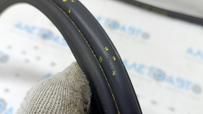 Rubber seal for the trunk door of a Porsche Macan 15-25, worn