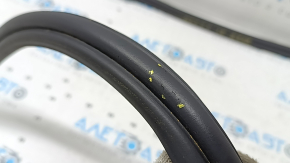 Rubber seal for the trunk door of a Porsche Macan 15-25, worn