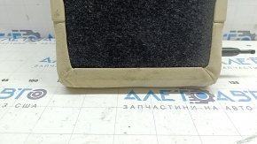 Rear seat backrest, 2nd row, central, BMW 3 G20 19-22, Canberra Beige leather, with armrest, dry-cleanable
