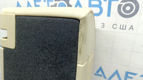 Rear seat backrest, 2nd row, central, BMW 3 G20 19-22, Canberra Beige leather, with armrest, dry-cleanable