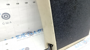 Backrest of the rear row of seats, 2nd row, left, BMW 3 G20 19-21, Canberra Beige leather, dry-cleanable
