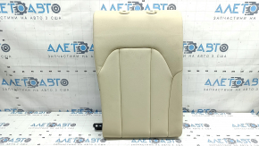 Backrest of the rear row of seats, 2nd row, right, BMW 3 G20 19-21, beige leather, Canberra Beige, tear