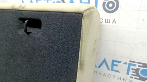 Backrest of the rear row of seats, 2nd row, right, BMW 3 G20 19-21, beige leather, Canberra Beige, tear