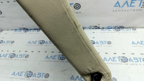 Backrest of the rear row of seats, 2nd row, right, BMW 3 G20 19-21, beige leather, Canberra Beige, tear