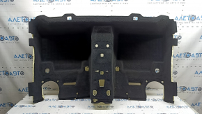Rear floor covering BMW 3 G20 19-26 black, dry-cleanable, in glue
