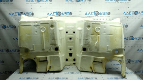 Rear floor covering BMW 3 G20 19-26 black, dry-cleanable, in glue