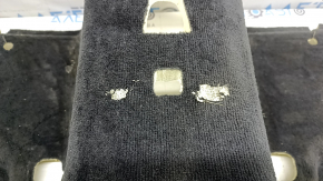 Rear floor covering BMW 3 G20 19-26 black, dry-cleanable, in glue