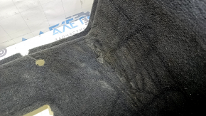 Rear floor covering BMW 3 G20 19-26 black, dry-cleanable, in glue