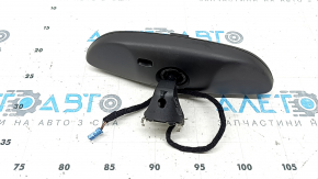 Interior mirror for Porsche Macan 15-19, black, rain sensor, auto-dimming, missing eyes, amalgam peeling off