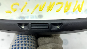 Interior mirror for Porsche Macan 15-19, black, rain sensor, auto-dimming, missing eyes, amalgam peeling off