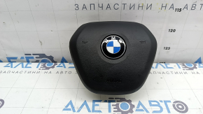 Airbag in the driver's steering wheel BMW 3 G20 19-24 black, scratches