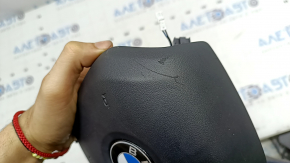 Airbag in the driver's steering wheel BMW 3 G20 19-24 black, scratches