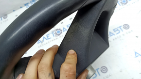 Naked steering wheel BMW 3 G20 19-26 black leather, with paddle shifters, Sport, cracked leather, dry cleanable