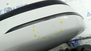 Right side mirror complete BMW 3 G20 19-26 5 pins, turn signal, heated, BSM, Shadow-Line, white, chip, scratches