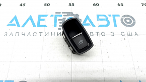 Rear left window lift control Porsche Macan 15-26 black with chrome