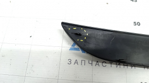 Rear bumper central molding BMW 3 G20 19-22 Sport Line, gloss black, broken mount