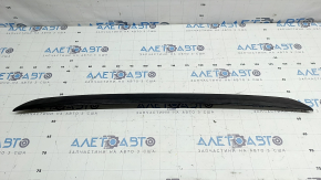Rear bumper central molding BMW 3 G20 19-22 Sport Line, gloss black, broken mount