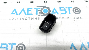 Front right window lift control Porsche Macan 15-26 black with chrome, broken fasteners