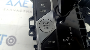 Gear shifter assembly BMW 3 G20 19-22 with handle and buttons, scratches, worn button