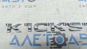 Emblem inscription KICKS trunk door Nissan Kicks 21-24