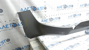 Front bumper bare Kia Sportage 23-25 without parking sensors, silver, worn
