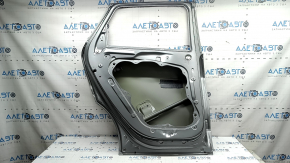 Bare rear left door Kia Sportage 23-26 silver KLG, with upper molding matte