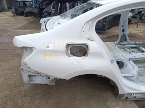 Quarter wing rear right BMW 3 G20 19-26 on the body, white