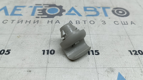 Driver's visor mounting hook for Nissan Kicks 18-24, grey