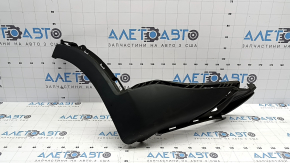 Front bumper lip right Kia Sorento 19-20 structure, black, scratches