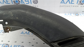 Front bumper lip right Kia Sorento 19-20 structure, black, scratches
