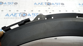 Front bumper lip right Kia Sorento 19-20 structure, black, scratches