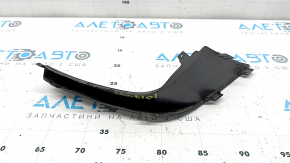 Front bumper grille trim, left side, Porsche Macan 15-18, structure, scratches, nicks