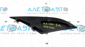 Front bumper grille trim, upper left, Porsche Macan 15-18, structure, bumpers