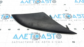Front bumper grille trim, upper right, Porsche Macan 15-18 structure