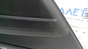 Door trim card rear left Kia Sportage 23-25 black, armrest black plastic, insert dark gray, worn