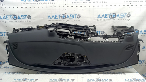 Dashboard front panel with AIRBAG Kia Sportage 23-25 black leather, with frame