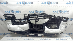 Dashboard front panel with AIRBAG Kia Sportage 23-25 black leather, with frame