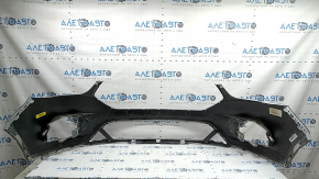 Front bare bumper Ford Escape MK3 17-19 rest silver UX, chipped, pressed, non-factory holes