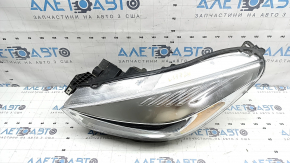 Front left headlight Ford Escape MK3 17-19 rest, halogen, light, scratches under the glass