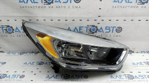 Front right headlight Ford Escape MK3 17-19 rest halogen, light