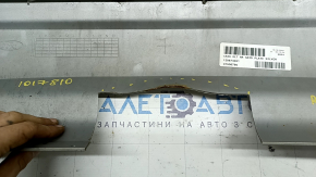 Lower rear bumper trim Ford Escape MK3 13-19 2 pipes, gray structure under the towbar, scratches, deformed