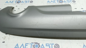 Lower rear bumper trim Ford Escape MK3 13-19 2 pipes, gray structure under the towbar, scratches, deformed
